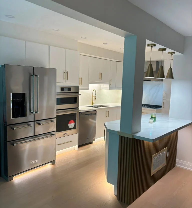 Kitchen renovation featured on the 365 Custom Reno website